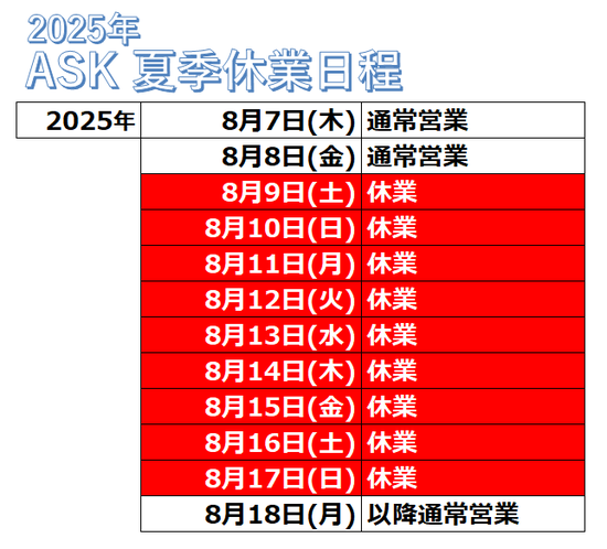 暑中お見舞い申し上げます